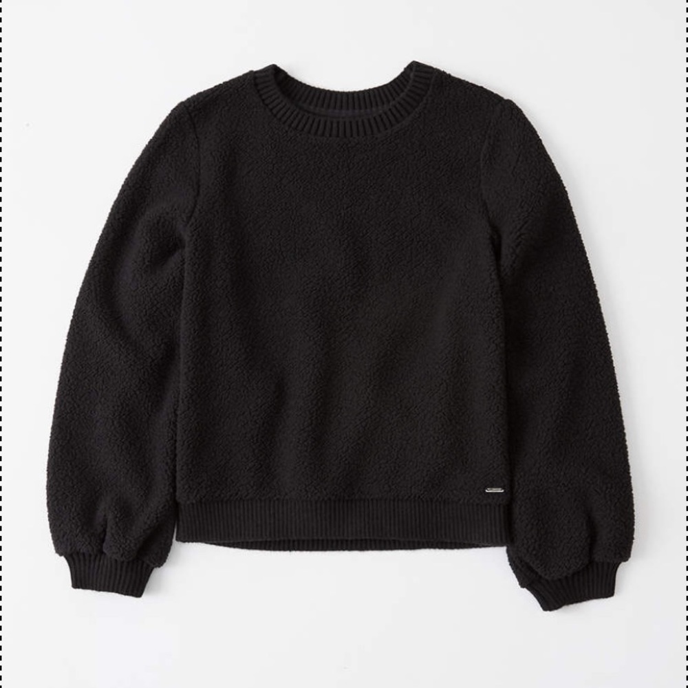 A&F Sherpa Crewneck Sweatshirt